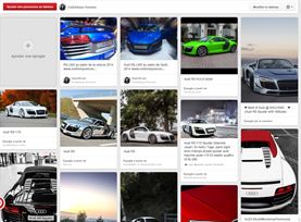 Tableau pinterest sur Audi R8