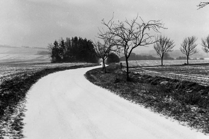 Les guillemets magiques inspirés par la neige.