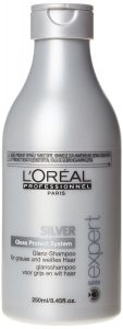 L’Oréal Professionnel – Shampoing Eclat pour Cheveux Gris et Blancs – Silver – 250ml