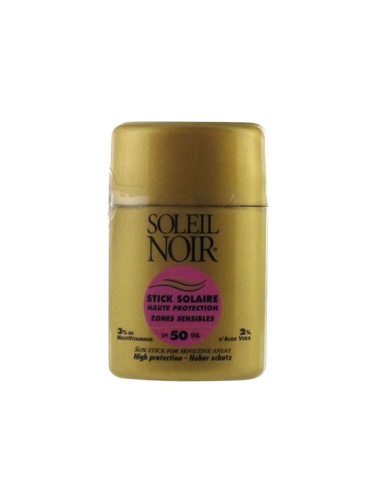 Soleil Noir Stick Solaire Zones Sensibles SPF 50 10 g